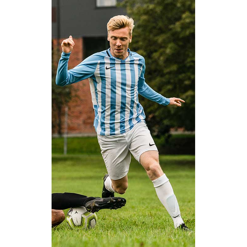 Nike striped division football kit