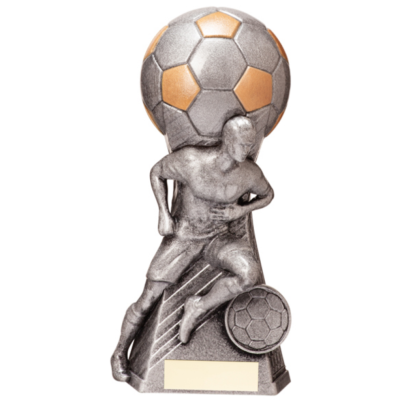 Trailblazer Antique Silver Male Football Award